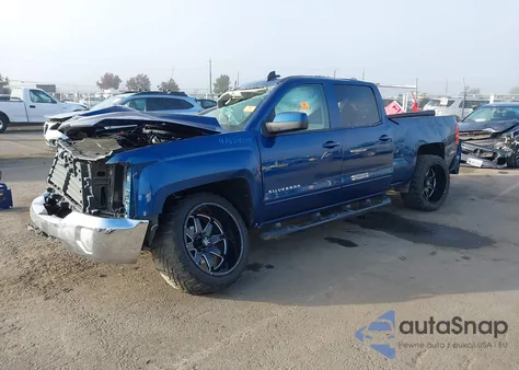 2017 Chevrolet Silverado 1500 1Lt из США, поврежденный, VIN 3GCPCREC5HG163750